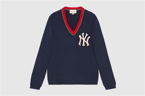 gucci yankees shirt|ny yankees gucci capsules.